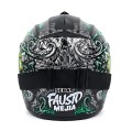 Kask Cross Motocrossowy zestaw Off-road design GRAFFITI + Gogle