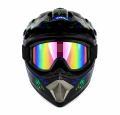 Kask Cross Motocrossowy zestaw Off-road design GRAFFITI + Gogle