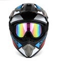 Kask Cross Motocrossowy zestaw Off-road design SPORTOWY + Gogle