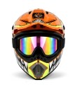 Kask Cross Motocrossowy zestaw Off-road design DINOZAUR + Gogle