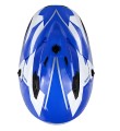 Zestaw Kask Cross dla dzieci Motocrossowy ROZO z goglami i rękawicami