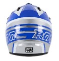 Zestaw Kask Cross dla dzieci Motocrossowy ROZO z goglami i rękawicami