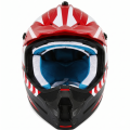 Zestaw Kask Cross dla dzieci Motocrossowy ROZO z goglami i rękawicami