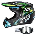 Kask Motocyklowy Cross Enduro Motocrossowy MTB SHOT Race Gear + Gogle