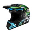 Kask Motocyklowy Cross Enduro Motocrossowy MTB SHOT Race Gear + Gogle