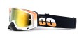 Kask Motocyklowy Cross Enduro Motocrossowy MTB V1 Orange + Gogle