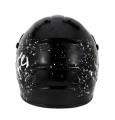Kask Motocyklowy Cross Enduro Motocrossowy MTB Panther Black Edition + Gogle