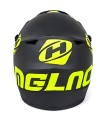 Kask Motocyklowy Cross Enduro Motocrossowy MTB HELMO Fluo Yellow + Gogle