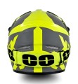 Kask Motocyklowy Cross Enduro Motocrossowy MTB V1 Fluo Yellow + Gogle