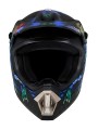 Kask Motocyklowy Cross Enduro Motocrossowy MTB Graffiti Edition + Gogle