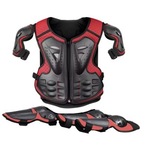 Ochraniacz Klatki Piersiowej Zestaw Zbroi Off-Road dla Dzieci Motocross Quad Rower
