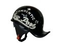 Kask motocyklowy orzeszek RETRO z daszkiem w stylu vintage