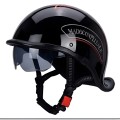 Kask motocyklowy orzeszek RETRO z daszkiem w stylu vintage