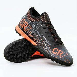Buty Piłkarskie Turfy z Kołnierzem Męskie Obuwie Sportowe Cristiano Ronaldo CR7