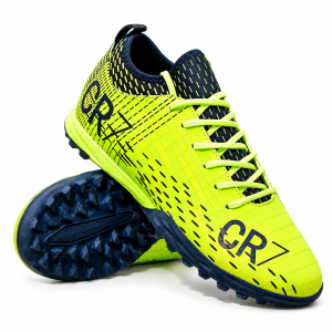Buty Piłkarskie Turfy z Kołnierzem Męskie Obuwie Sportowe Cristiano Ronaldo CR7