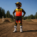 Profesjonalny Strój Motocrossowy dla Dzieci Enduro INFERNO MX JR