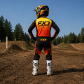 Profesjonalny Strój Motocrossowy dla Dzieci Enduro INFERNO MX JR