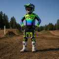 Profesjonalny Strój Motocrossowy dla Dzieci Enduro MX CYBER RIDER JR