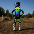 Profesjonalny Strój Motocrossowy dla Dzieci Enduro MX CYBER RIDER JR