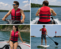 Kamizelka Asekuracyjna Neoprenowa Riva Kapok na Skuter Wodny Wakeboard