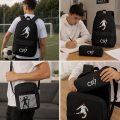 Plecak dla Dzieci CR7 Zestaw Szkolny 3w1 Tornister Torba na Ramię Piórnik Cristiano Ronaldo