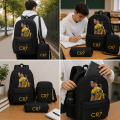 Plecak Szkolny dla dzieci 3w1 Sportowy Zestaw CR7 CRISTIANO RONALDO Tornister Torba Piórnik