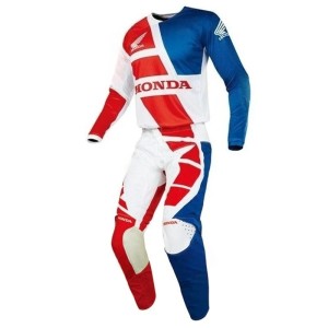 Strój Motocross Kombinezon Enduro Cross Honda HRC Kompletny Zestaw Off-Road