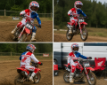 Strój Motocross Kombinezon Enduro Cross Honda HRC Kompletny Zestaw Off-Road