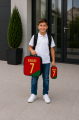 Zestaw Szkolny 3w1 CR7 Portugal Team Plecak Torba Piórnik Piłka Nożna Ronaldo