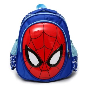 Plecak Szkolny Spider-Man 3D dla Dzieci Niebieski Czerwony Superbohater do Szkoły