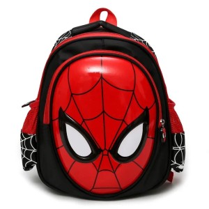 Plecak Szkolny Spider-Man 3D dla Dzieci Czerwono-Czarny Plecak Superbohatera do Szkoły i Przedszkola