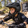 Kask Full Face z Odpinaną Szczęką Eastinear 2w1 MTB Enduro Czarny Mat
