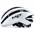 Kask Rowerowy Szosowy MET Aerodynamiczny Lekki Biały Czarny Premium