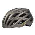 Kask Rowerowy Szosowy PJT Lekki Wentylacyjny Tytanowy Złote Logo