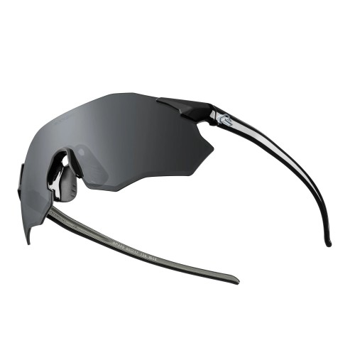 Okulary Sportowe na Rower RockBros Ultralekkie Czarne Lustrzane UV400