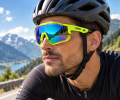 Okulary Rowerowe Uvex Lustrzane UV400 Szosa MTB Żółty Neon