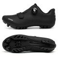 Buty Rowerowe SPD MTB Pokrętło Zapięcie Żyłkowe Gravel Czarne Mat
