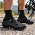 Buty Rowerowe SPD MTB Pokrętło Zapięcie Żyłkowe Gravel Czarne Mat