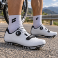 Buty Rowerowe SPD MTB Pokrętło Zapięcie Żyłkowe Gravel Biały