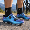 Buty Rowerowe SPD MTB Pokrętło Zapięcie Żyłkowe Gravel Niebieski