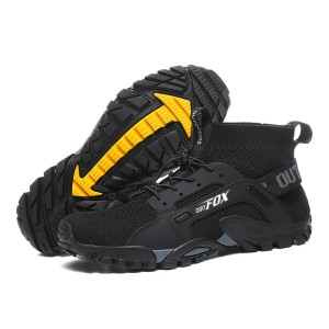 Buty Rowerowe MTB Terenowe Outdoor Dirt Fox Ze Skarpetą Czarne