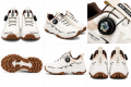 Buty Męskie Trekkingowe Outdoor Pokrętło Oddychające Białe