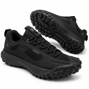 Buty Trekkingowe Męskie BASSPLOA Wodoodporne Outdoor Czarne Antypoślizgowe