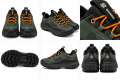 Buty Trekkingowe Męskie BASSPLOA Wodoodporne Outdoor Zielone Khaki Antypoślizgowe