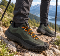 Buty Trekkingowe Męskie BASSPLOA Wodoodporne Outdoor Zielone Khaki Antypoślizgowe
