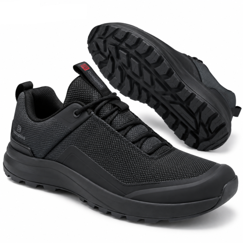 Buty Turystyczne Męskie Baasploa Lekkie Outdoor Czarne