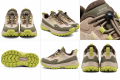 Buty Trekkingowe Męskie FitVille Szerokie Wodoodporne Outdoor Beż Oliwka