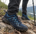 Buty Do Biegania W Terenie Trail Męskie Bieżnik Siatka Granatowe