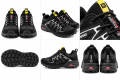 Buty Do Biegania W Terenie Trail Męskie Bieżnik Siatka Czarno Białe