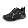 Buty Do Biegania W Terenie Trail Męskie Bieżnik Siatka Czarno Białe